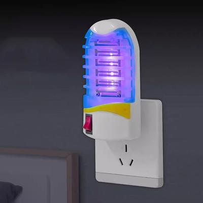 Синяя электрическая лампа-убийца комаров, бытовая лампа-репеллент от комаров, ловушка для мух