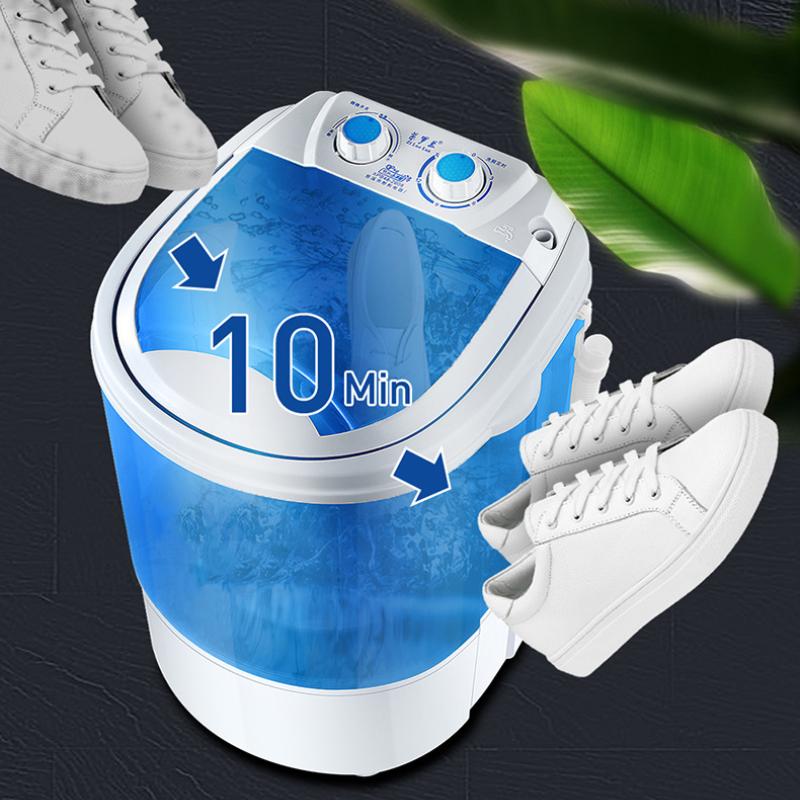Стиральная машина для обуви Стиральная машина 2-в-1 Бытовая маленькая вещь для чистки