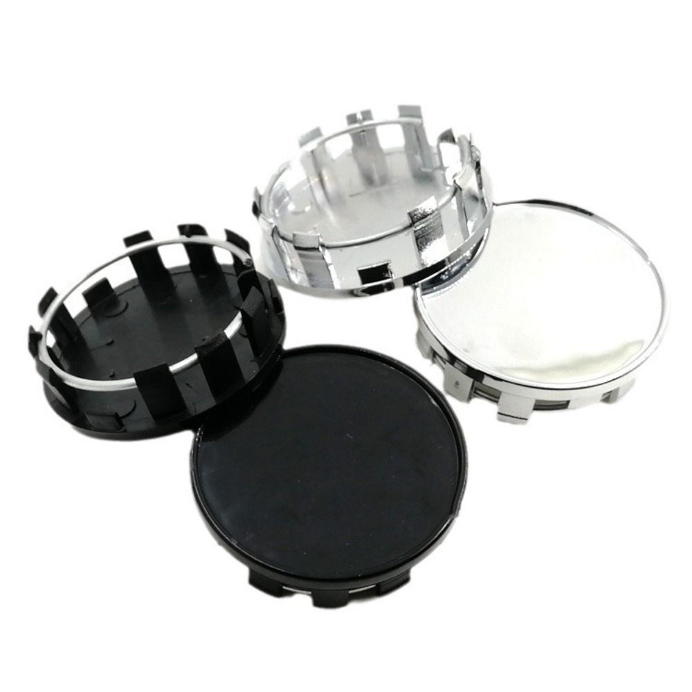 4Pcs Universal Rim Hub Caps Dust-proof Wheel Badge Covers Wheel Center Caps  Auto Accessories