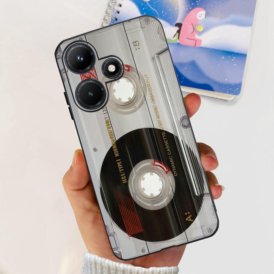 Милый Чехол Для Телефона Для Infinix Hot 30i Hot30 30 Play NFC 2023 Мягкий Силиконовый ТПУ Задняя Крышка Для Infinix Hot30i Hot 30 30Play