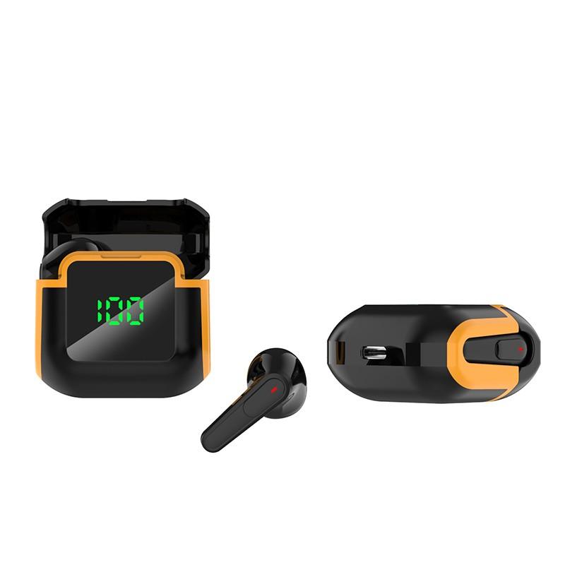 По-настоящему беспроводная Bluetooth-гарнитура, наушники с качеством звука Hi-Fi, HD-вызовом, сенсорным управлением, чехлом для зарядки, мини-вкладышами-вкладышами для игр