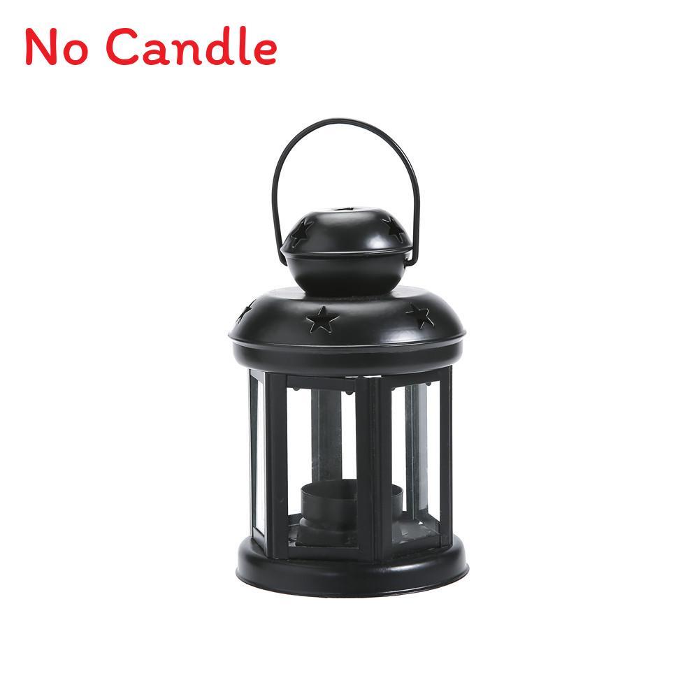 Hollow Star Iron Candle Stand For Party Decorations And Romantic Home Accents