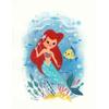 Mermaid Disney Ariel Cartoon Drill Hanging Element Puzzle Sale Stitch Mosaic 5d Art Diamond Painting Handcraft Gift Big Size
