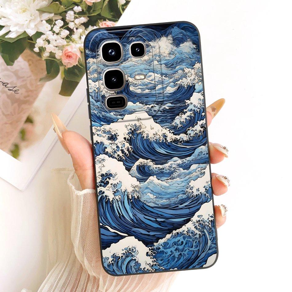 For Infinix Note 50 Pro 4G X6855 Fashion Dusk Beach Painting Phone Case For Infinix Note50 4G X6858 Soft Silicone Covers Bumpers