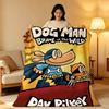 Мультяшное одеяло D-Dog M-Man, короткий плюш высокой плотности, мягкое, приятное для кожи, для дивана, для сна, в комнате с кондиционером