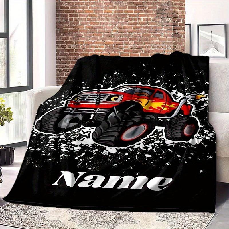 Offroad Vehicles Customize Your Name Blanket Warm Comfortable And Soft Blankets Are Suitable For Home Lunch Break Blanket Office Sofa Sofa Gift To