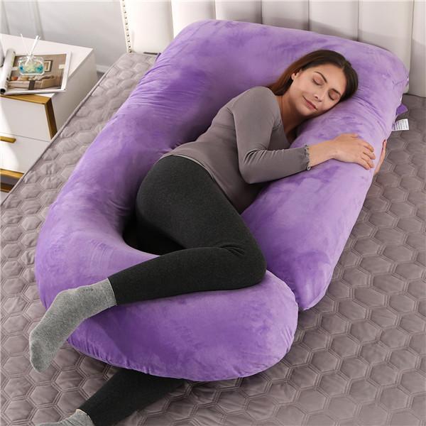 Pregnancy Pillow Sleeping Support Pillow For Pregnant Women J Shape Maternity Pillows Full Body Giant Maternity Pillow Waist Support