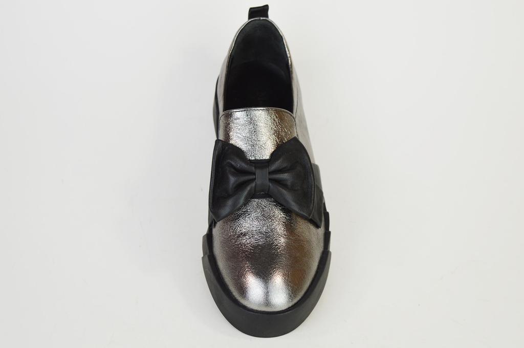 Туфли Molly Bessa 370-2539 36 Серебристые кожа