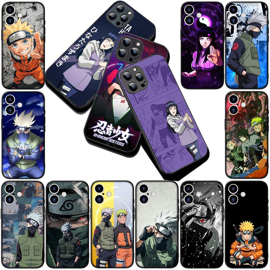 Phone Cover for Apple iPhone 17 Air 12 13 Pro Max Mini ProMax 7 + 8 Plus 7+ 8+ Soft Silicone Case Hinata Hyuga Narutos Kakashi