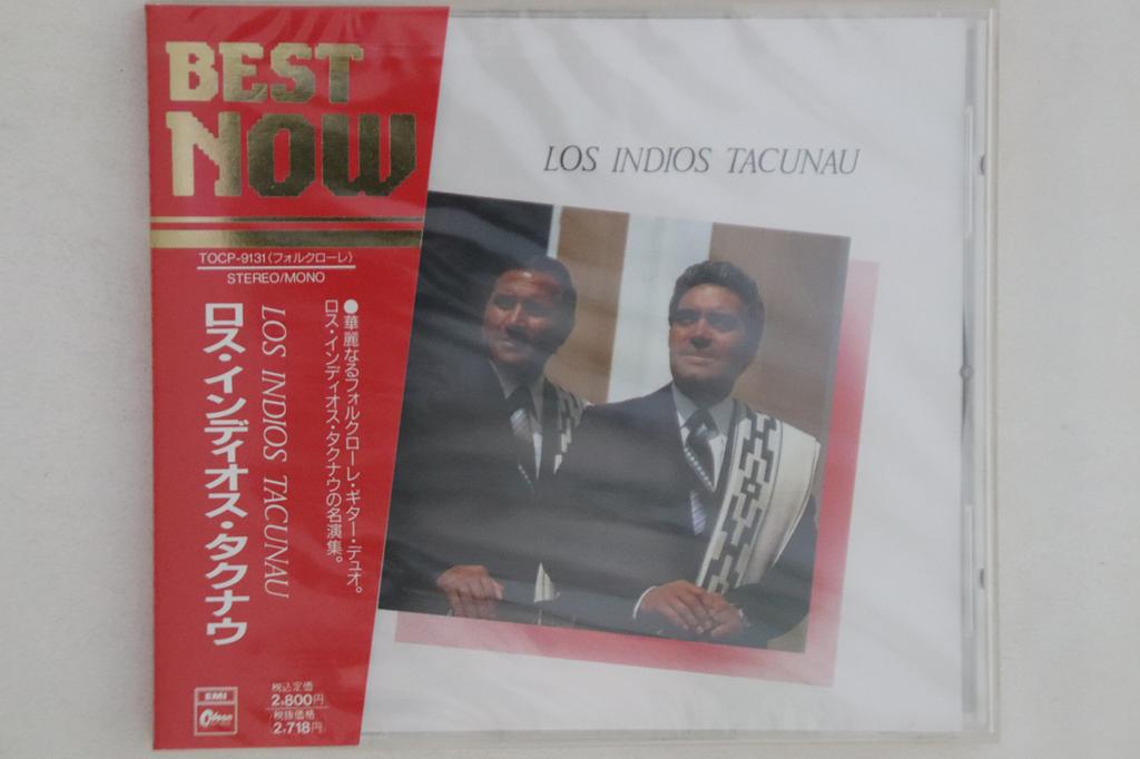 CD LOS INDIOS TACUNAU - Best NOW TOCP9131PROMO ODEON 1991 Japan Obi Latin Used