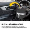 Left Matte Silver Set 2047201171 Interior Door Handle RePair Fit GLK350 C250