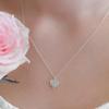 leeENoir Heart Rose Necklace