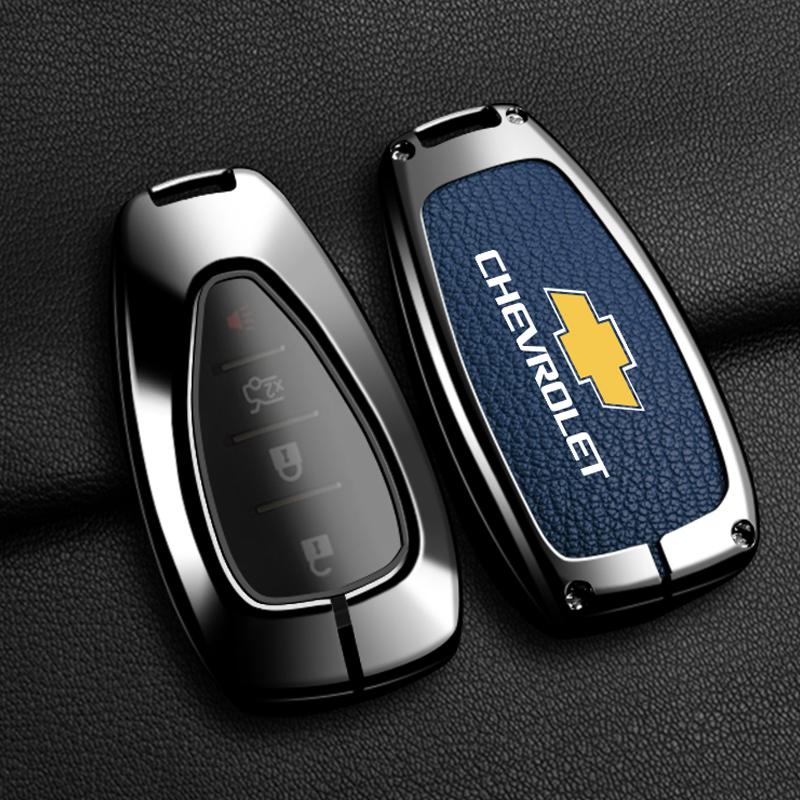 Для Chevrolet Onix Equino Orlando Cruze Spark Sonic Camaro Volt Bolt Trax Malibu Blazer Traverse Seeker Алюминиевый Чехол-Крышка для Автомобильного Ключа