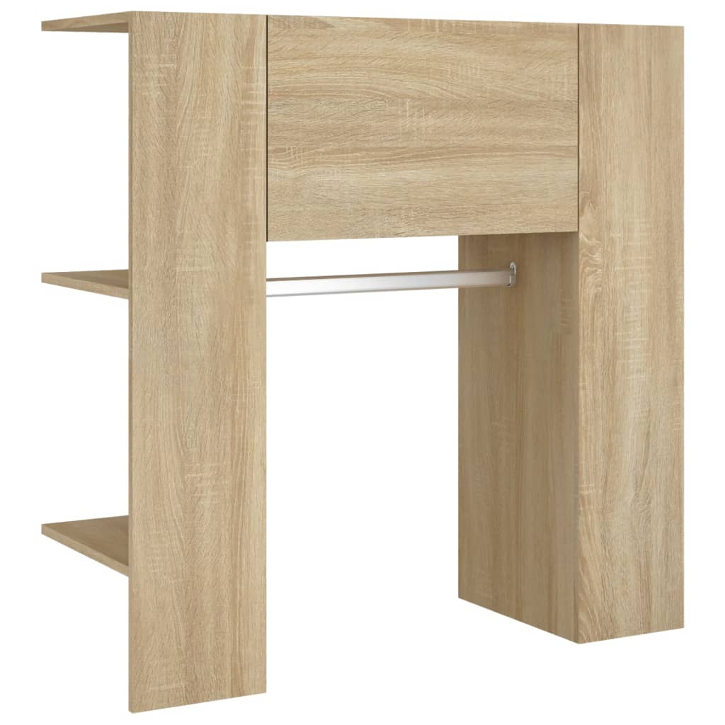 Vidaxl Szafki Do Przedpokoju, 2 Szt., Dąb Sonoma