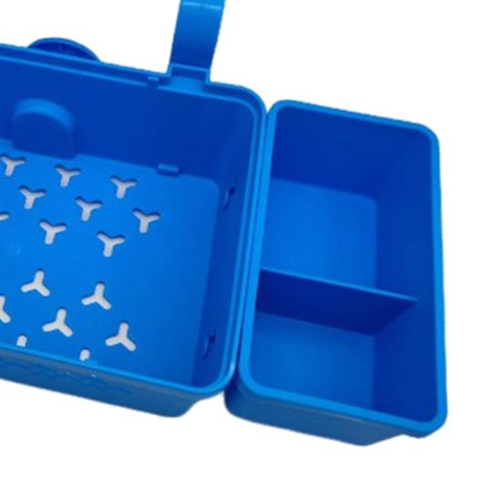 Корзина для хранения в бассейне с 2 подстаканниками для воды. Полый дренаж. Большая вместимость. Стеллаж для хранения у бассейна. Игрушки. Очки. Телефоны. Напитки. Полотенца.