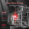 Outdoor 12-Line Red Laser Level: Infrared Burst Flash, Auto-Leveling Tool