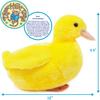 TigerTaleToys Duck Plush Toy, 30cm, Large, Cute, Soft, and Fluffy Pet Duckling [Official Japanese Product]