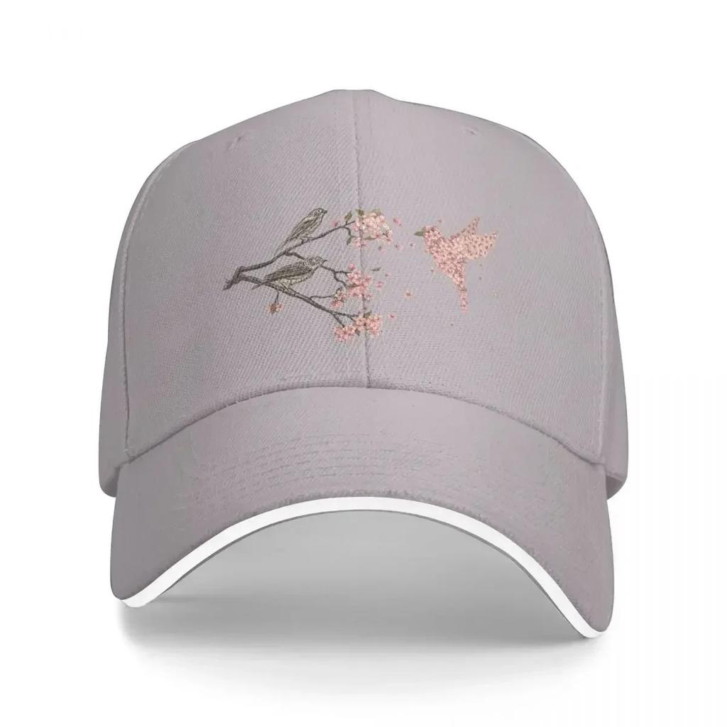 Blossom Bird Cap Fashion Casual Baseball Caps Adjustable Hat Hip Hop Summer Unisex Baseball Hats Customizable Polychromatic