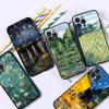 Чехол для телефона с масляной картиной Ван Гога для iPhone 17 Air 16 15 14 13 12 11 Pro Max 16 15 14 Plus Мягкий чехол из ТПУ