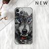 Чехол 'Волк Животное Крутой Тигр' для Apple iPhone 11 13 14 12 Pro Max 7 8 XR X 6 5 5S SE 2022 13ProMax Черный Силиконовый Чехол для Телефона