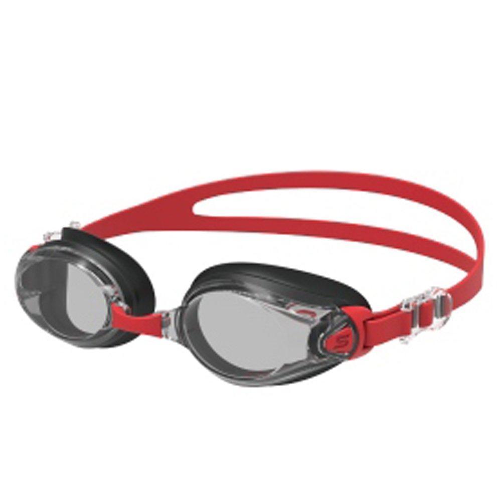 SWANS линзы по рецепту специальные детали комплект сборный тип плавательные очки фитнес-тип дымчатый x красный (2 куска) + FCL45PAF-SMK-PS45-R (7,0)