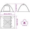 Fishing Tent for 4 Persons Camouflage Pattern Quick Release