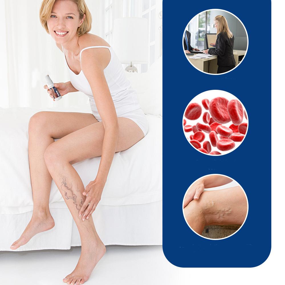 1 противовоспалительные масла и пластыри в коробке, пластырь для вен ног и ног, спрей для ног, спрей для отеков, профессиональный пластырь для здоровья, спрей унисекс