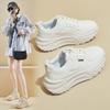 Fashion White Shoes Trendy Women's Shoes 2024 New Breathable Thick Sole Versatile Casual Comfortable Women's Sports Shoes