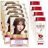 L'Oréal Paris Excellence Cream Hair Dye No. 5 2p + Shampoo 155ml Special Set, 4 Sets