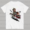 Ben and the Princess Cotton Summer Casual Cool Loose T-Shirt