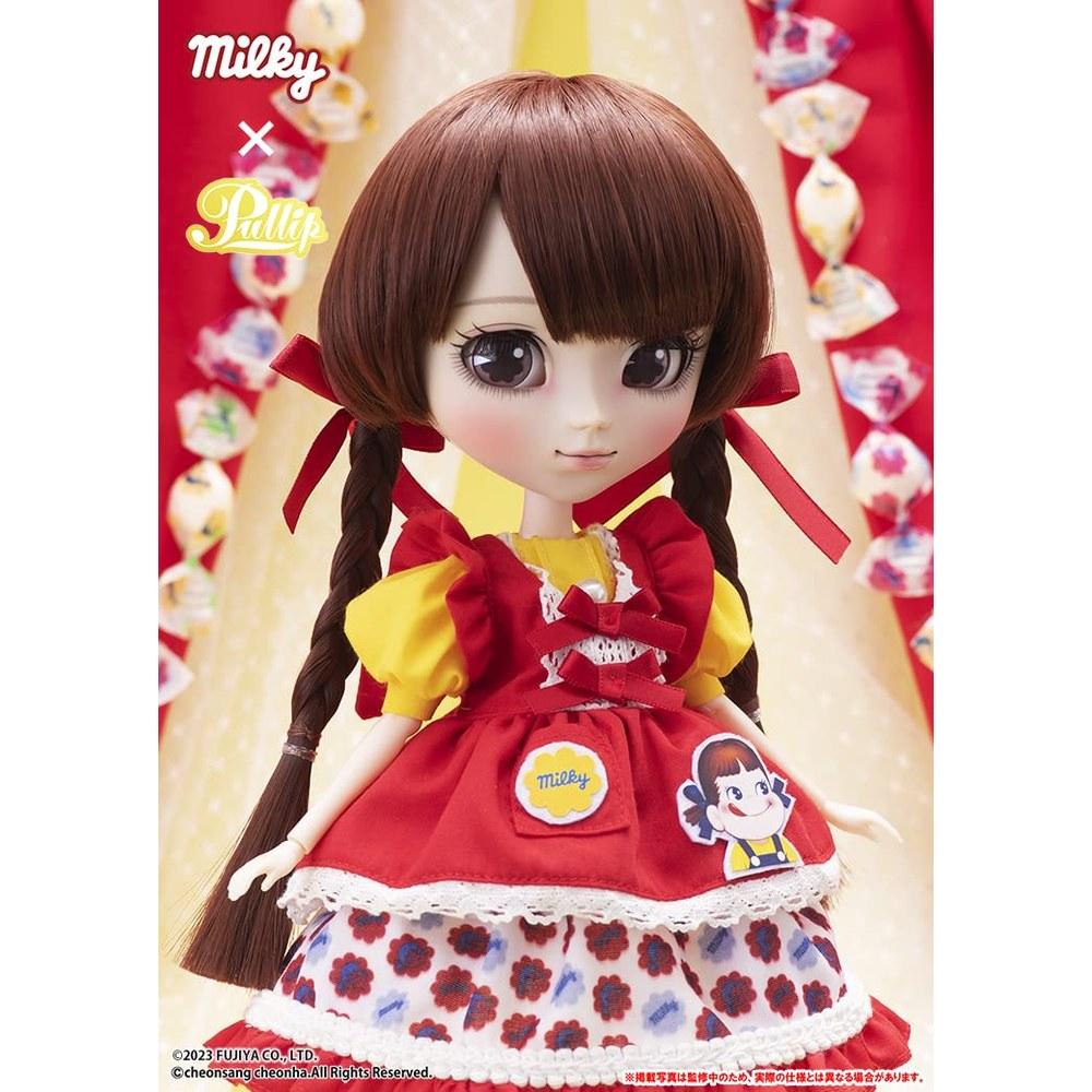 Groove Pullip Peko-chan Прекрасная Молочная Версия 310 мм Подвижная Фигурка ABS Окрашенная Без Масштаба