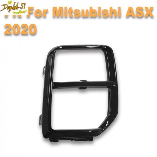 For Mitsubishi ASX Right Side Front Bumper Fog Light Lamp Cover Trim Frame