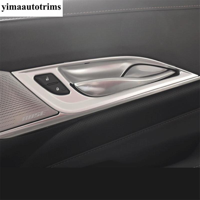 ABS Matte Front Water Cup Panel / Steering Wheel / Window Lift / Handle Bowl Cover Trim Accessories For Cadillac CT4  - 2024