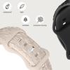 Силиконовый ремешок для Apple Watch 10 Ремешок 46мм 44мм 41мм 40мм 45мм 49мм Браслет с цветочным тиснением Correa Series 8 9 7 SE 4 5 Ultra 2