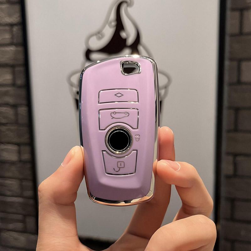 ТПУ чехол для ключей от машины, дистанционный брелок, защитная крышка, держатель для ключей для BMW 3, 5, 6, 7 серии F07 F10 F11 F18 F06 F12 F13 F01 F02 F03 F25