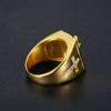 Hip Hop Iced Out Religious Jesus Cross Ring Gold Color Stainless Steel Christian Rings for Women & Men Wholesale Anel Masculino