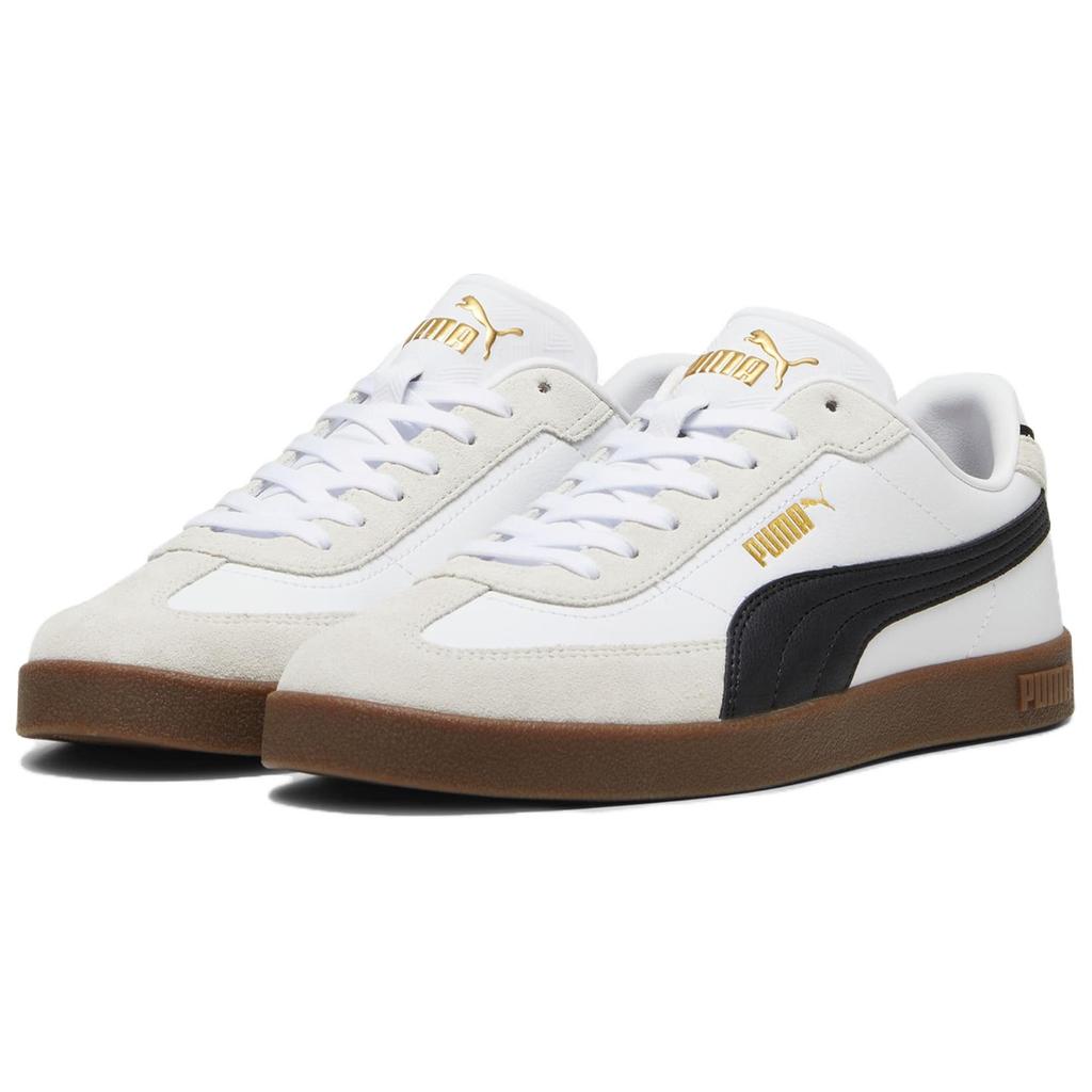 Puma Club II Era Synthetic Leather Suede Comfortable Shock Absorbing Wear Resistant Low Top Skate Shoes Unisex Skate Shoes 397447-07