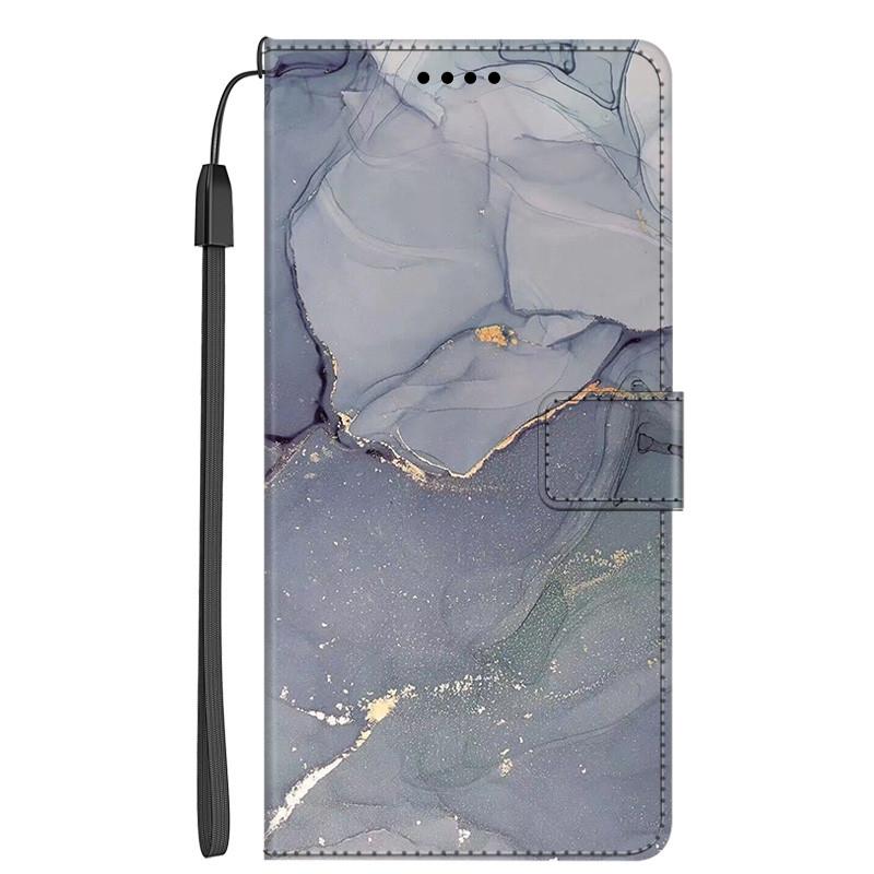 Книжка из Мраморной Кожи для Oppo A80 5G/Oppo A3 Pro /Oppo K12x Чехол Цветной Мраморный Флип Кошелек Чехол-Держатель Стенд для Oppo A80