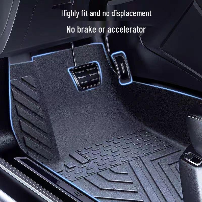 Всепогодные напольные и багажные коврики из TPE для Tesla Model 3/Y - 3D-литье под давлением