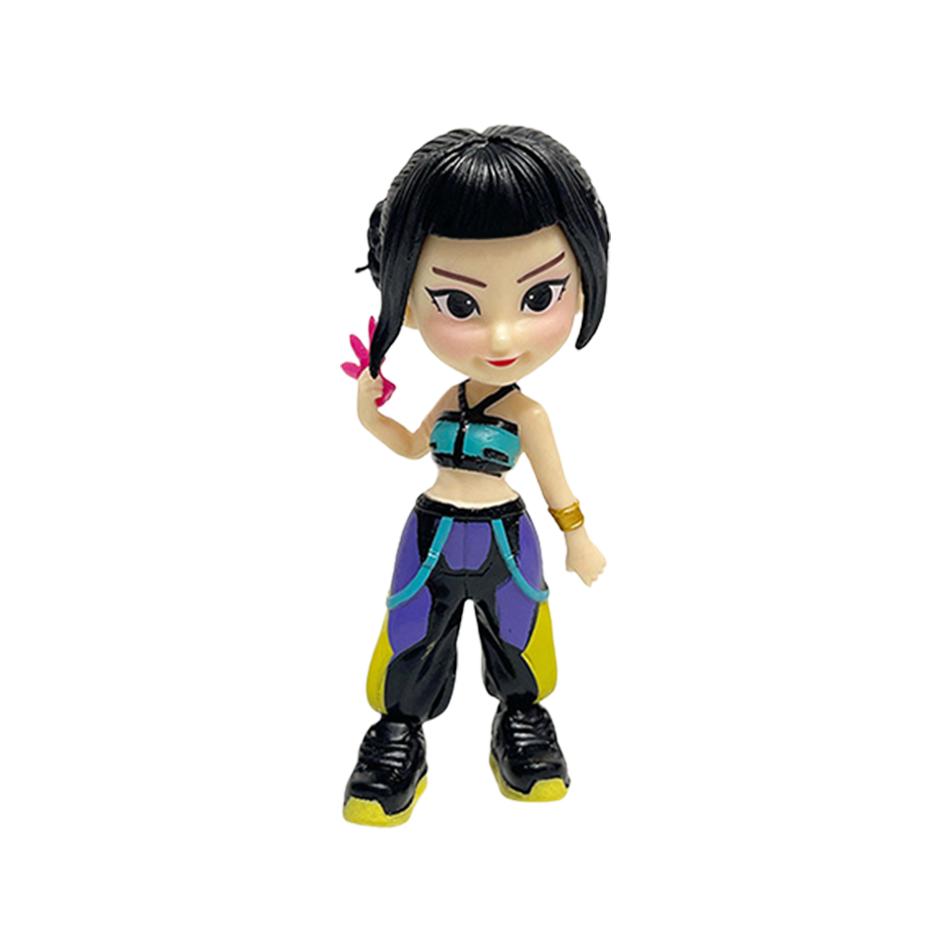 НОВЫЙ K-pop Охотник на демонов Руми Зои Мира аниме поливинилхлорид коллекция персонажей настольные безделушки Детский новогодний подарок