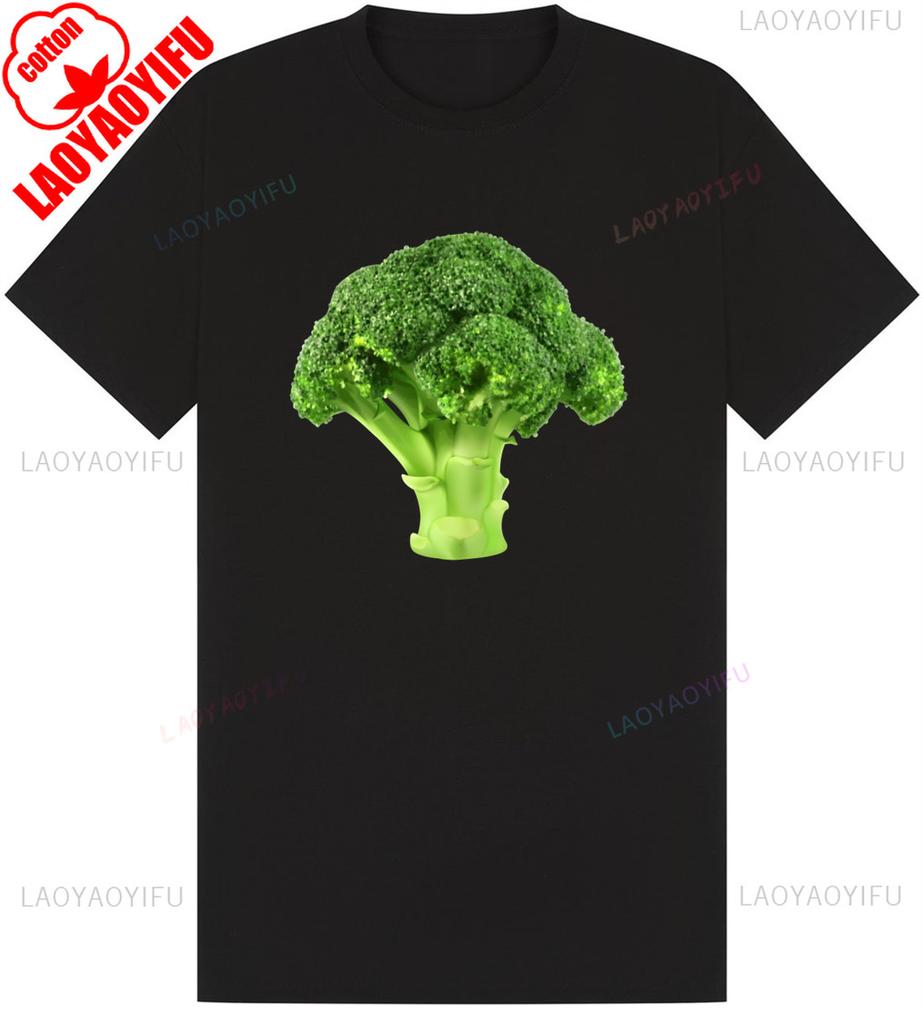 Simplicity Broccoli Tshirt Unisex Unisex Unisex Vegetable Funny Cotton Graphic T Shirts Fashion Streetwear Tops Tee Camisetas