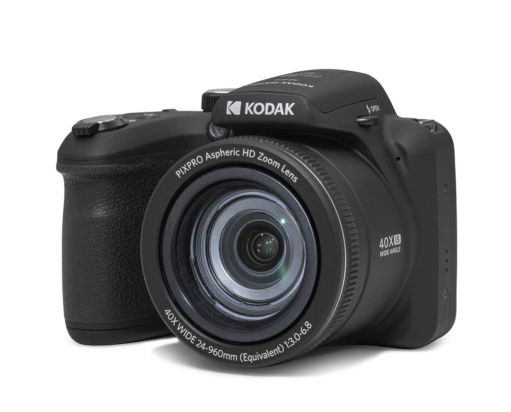 PIXPRO KODAK Compact Digital Camera 40x Optical Zoom Megapixels 24mm Black 20.68 (Wide Angle) AZ405BK-AMZ