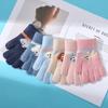 Children's Gloves Winter Five Finger Warm Gloves for Boys and Girls Riding and Writing Cute Autumn and Winter Baby Cold Proof Gloves