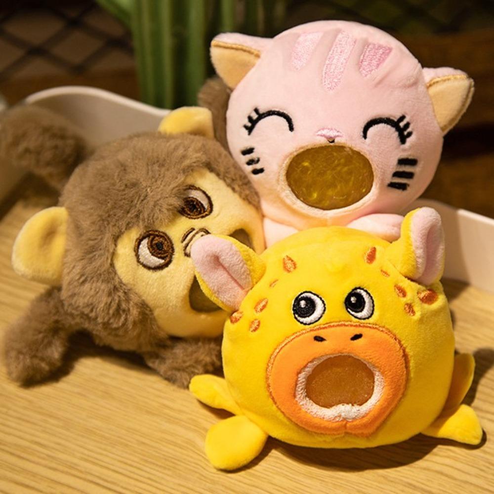 Happy Decompression Slow Rebound Toy Bubble Kawaii Animal Squeeze Toy Vent Slow Rise Sticky Cartoon Plush Doll Children