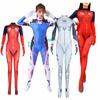 Asuka Langley Soryu Ayanami Rei Zero Two Dva Косплей Костюм Asuka Test Комбинезон Zentai Костюм Аниме Хэллоуин Боди Женский
