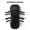 TESY For Tesla Model YL Y Launch Juniper Standard Car Door Side Storage Box Front Rear TPE Door Storage Organizer Tray