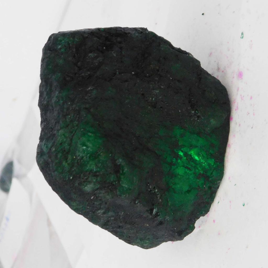 1155 Ct Uncut Natural Green Emerald Certified Rough Loose Gemstone Free Delivery AZ-14