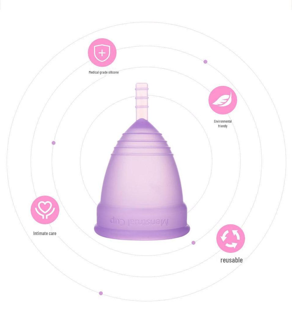 Microwave Silicone Menstrual Cup Storage Box - Compact Period Solution