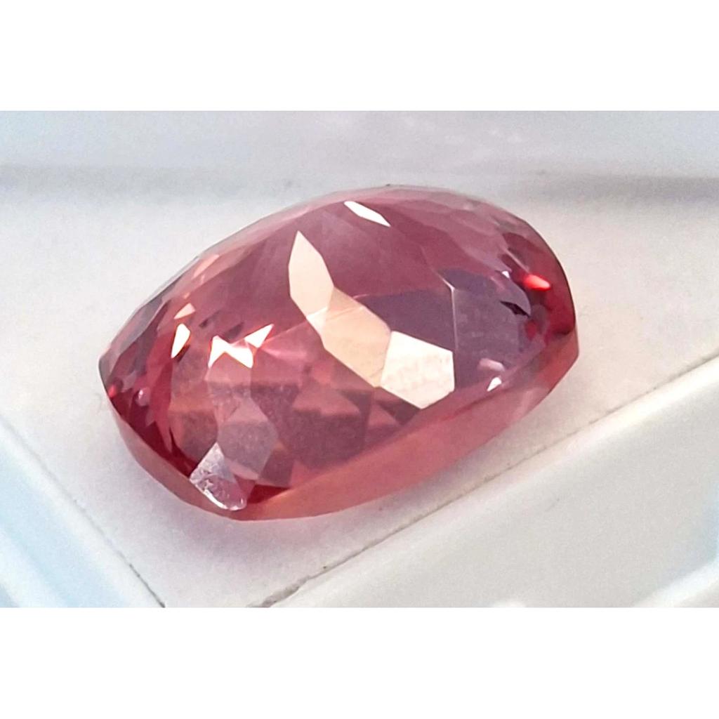 Natural Padparadscha Sapphire 10-12 Ct Cushion Cut Fabulous Loose Gemstone