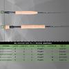 M MAXIMUMCATCH Maxcatch Black Star Fly Fishing IM10 Carbon 4 Piece Fly Rod Fiber, (9'7 вес)